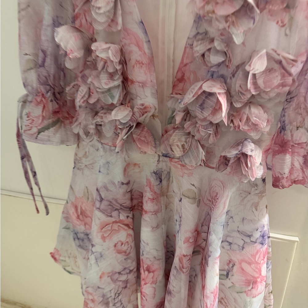 Floral Ruffle Dress - Picture 9 of 11